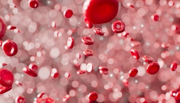 血糖値があがったときの赤血球のイメージ